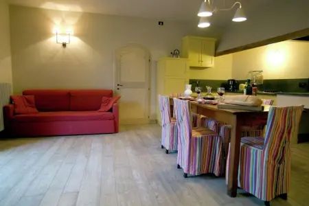 Podere Pulicciano Pozzo, Grand appartement rural et typique à Castelfranco di Sopra - Photo 17