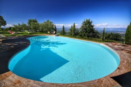 Caprifoglia, Ferme contemporain à Loro Ciuffenna avec piscine - Photo 13