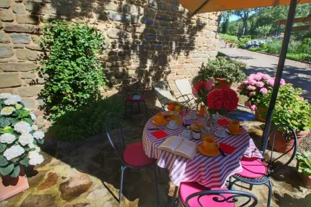 Caprifoglia, Ferme contemporain à Loro Ciuffenna avec piscine - Photo 29
