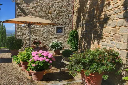 Caprifoglia, Ferme contemporain à Loro Ciuffenna avec piscine - Photo 31