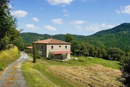 Ginepro, Maison de vacances moderne avec piscine à Anghiari - Photo 16