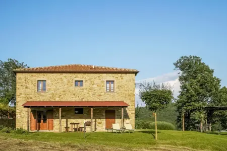 Timo, Grande maison de vacances avec vue sur colline à Anghiari - Photo 6