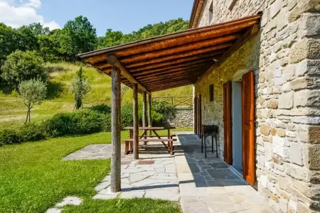 Timo, Grande maison de vacances avec vue sur colline à Anghiari - Photo 7