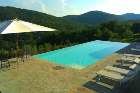 Timo, Grande maison de vacances avec vue sur colline à Anghiari - Photo 34