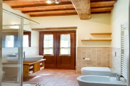 Erica, Maison de vacances de luxe belle vue à Anghiari, Toscane - Photo 16