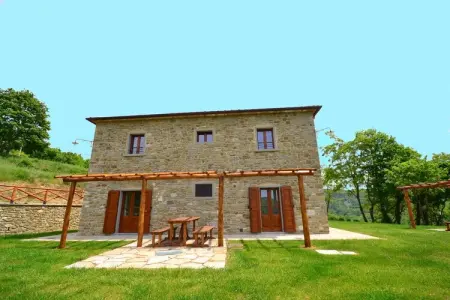 Biancospino, Elégante maison de vacances avec piscine située à Anghari - Photo 6