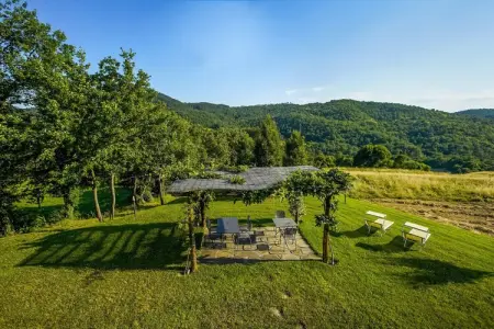 Biancospino, Elégante maison de vacances avec piscine située à Anghari - Photo 18