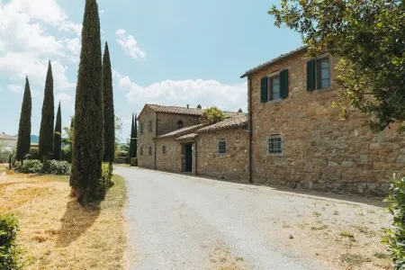 Loggia, Une ferme paisible à Cortona avec piscine - Photo 5