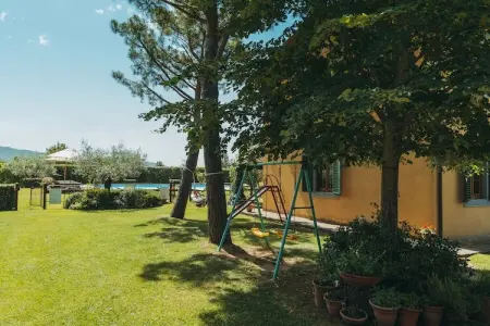 Loggia, Une ferme paisible à Cortona avec piscine - Photo 16