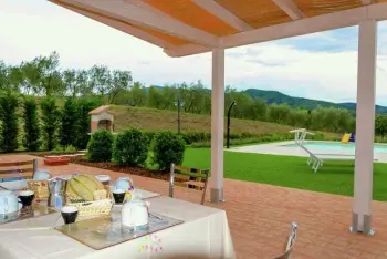 Villa en Castiglion Fiorentino,Villa Fiorentina IT-52043-32 N°508166