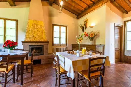 Villa Fiorentino, Une villa pour 8 personnes à Loro Ciuffenna en Toscane - Photo 9