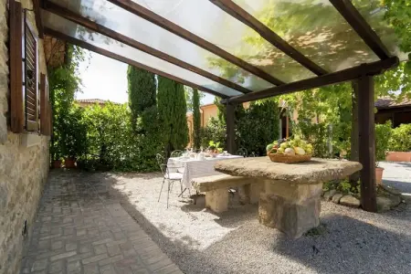 Cicerchia, Luxueuse maison de vacances à Cortona avec piscine - Photo 2
