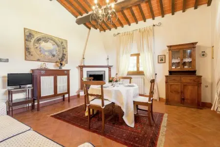 Cicerchia, Luxueuse maison de vacances à Cortona avec piscine - Photo 3