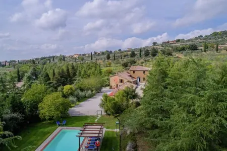 Fontocchio Diciassette, Charmante villa à Cortona, avec piscine - Photo 10
