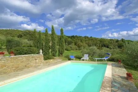 Eugenio Nove, Charmante villa à Cortona, avec piscine - Photo 7