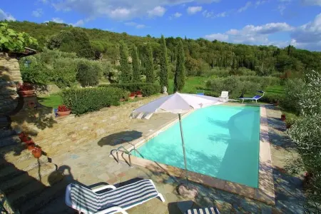 Eugenio Nove, Charmante villa à Cortona, avec piscine - Photo 9