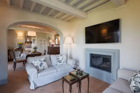 Villa Chiara, Villa luxueuse à Cortona avec piscine - Photo 9