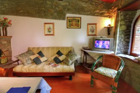 Mulino, Ferme de luxe à Cortona avec piscine - Photo 2