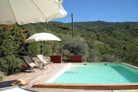 Mulino, Ferme de luxe à Cortona avec piscine - Photo 5