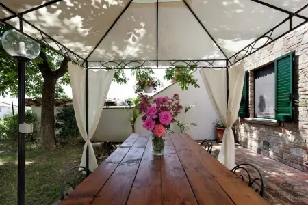 Castagno del Riccio, Maison de vacances moderne avec piscine, Foiano della Chiana - Photo 13