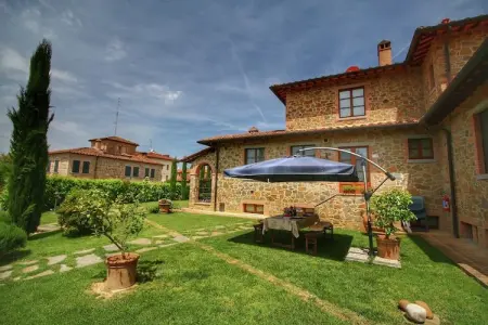 Casal Gheriglio Roseto, Spacieux gîte avec jardin à Lucignano - Photo 8