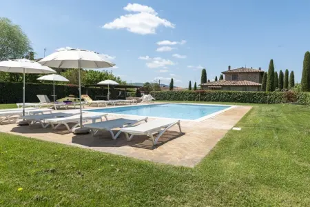 Casal Gheriglio Roseto, Spacieux gîte avec jardin à Lucignano - Photo 10