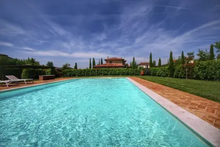 Casal Gheriglio Roseto, Spacieux gîte avec jardin à Lucignano - Photo 12