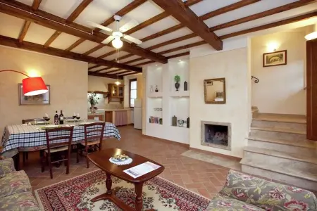 Casal Gheriglio Roseto, Spacieux gîte avec jardin à Lucignano - Photo 17