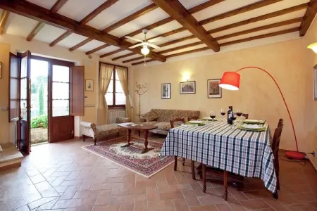 Casal Gheriglio Roseto, Spacieux gîte avec jardin à Lucignano - Photo 18