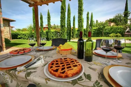 Casal Gheriglio Roseto, Spacieux gîte avec jardin à Lucignano - Photo 38