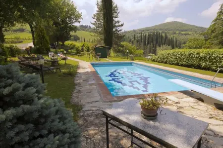 Limone, Ferme de charme à Radda In Chianti avec piscine - Photo 14