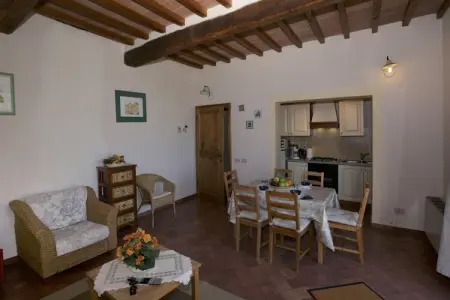 Forno, Ferme au sommet d'une colline à Castelnuovo Berardenga Toscane avec barbecue - Photo 2