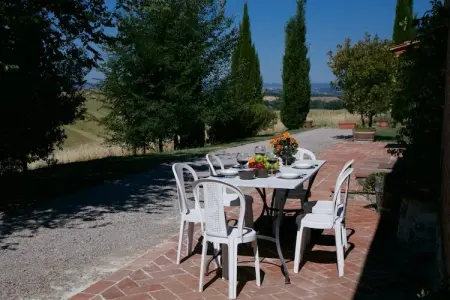 Forno, Ferme au sommet d'une colline à Castelnuovo Berardenga Toscane avec barbecue - Photo 6