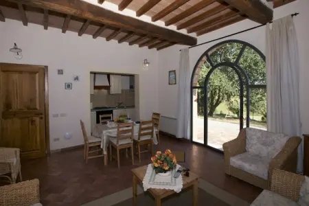 Forno, Ferme au sommet d'une colline à Castelnuovo Berardenga Toscane avec barbecue - Photo 9