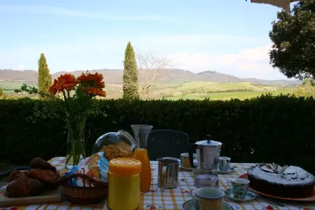 Tarugi, Vaste ferme à Pienza avec piscine - Photo 6