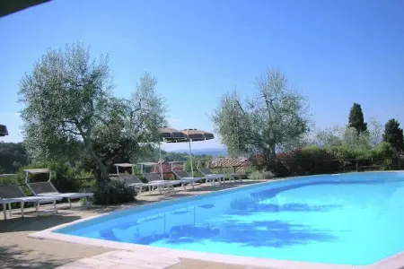 Rondine, Vieille ferme à Poggibonsi avec piscine - Photo 7