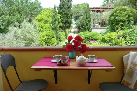 Rondine, Vieille ferme à Poggibonsi avec piscine - Photo 18