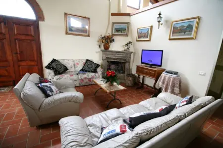 Villa Rapolano, Luxueuse Villa à Armaiolo (en Toscane) avec Piscine - Photo 2