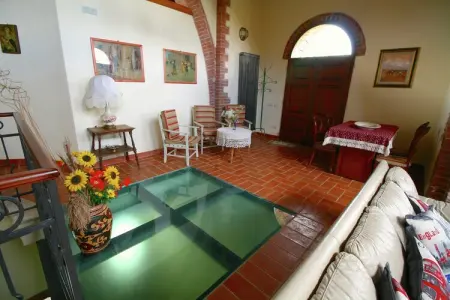 Villa Rapolano, Luxueuse Villa à Armaiolo (en Toscane) avec Piscine - Photo 8