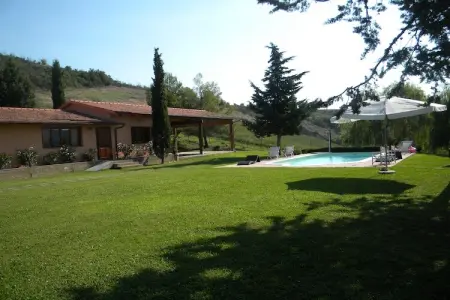 Quattro Orcia, Maison de vacances avec piscine à San Casciano dei Bagni - Photo 16