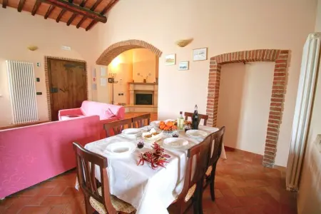 Fuoco, Charmante ferme avec piscine à Asciano - Photo 2