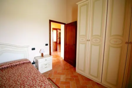 Fuoco, Charmante ferme avec piscine à Asciano - Photo 21