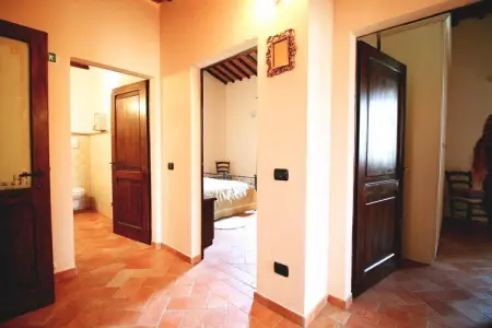 Fuoco, Charmante ferme avec piscine à Asciano - Photo 23