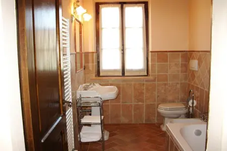 Fuoco, Charmante ferme avec piscine à Asciano - Photo 26