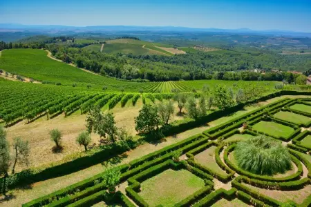 Terra, Ferme ancienne à Asciano avec piscine - Photo 36