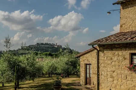 La Logetta, Ferme rustique à Montepulciano avec piscine - Photo 7