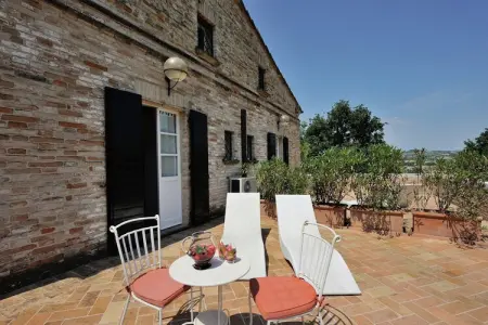 Villa Metauro, Villa à Montemaggiore Al Metauro parmi les vignobles - Photo 24