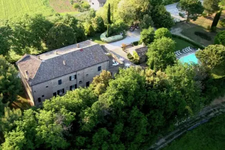 Villa Metauro, Villa à Montemaggiore Al Metauro parmi les vignobles - Photo 28
