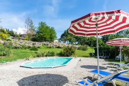 La Cinciallegra, Belle maison de vacances près de Cagli avec piscine - Photo 11