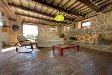 Villa Faggio, Grande villa avec piscine privée à Amandola - Photo 21